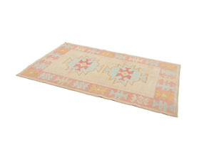4x7 Old & Vintage Turkish Area Rug