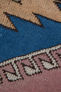 4x7 Old & Vintage Turkish Area Rug
