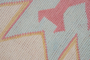 4x7 Old & Vintage Turkish Area Rug