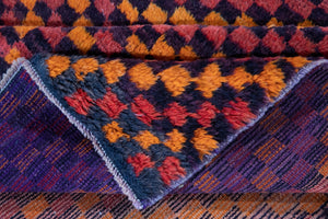 4x7 Old & Vintage Turkish Area Rug