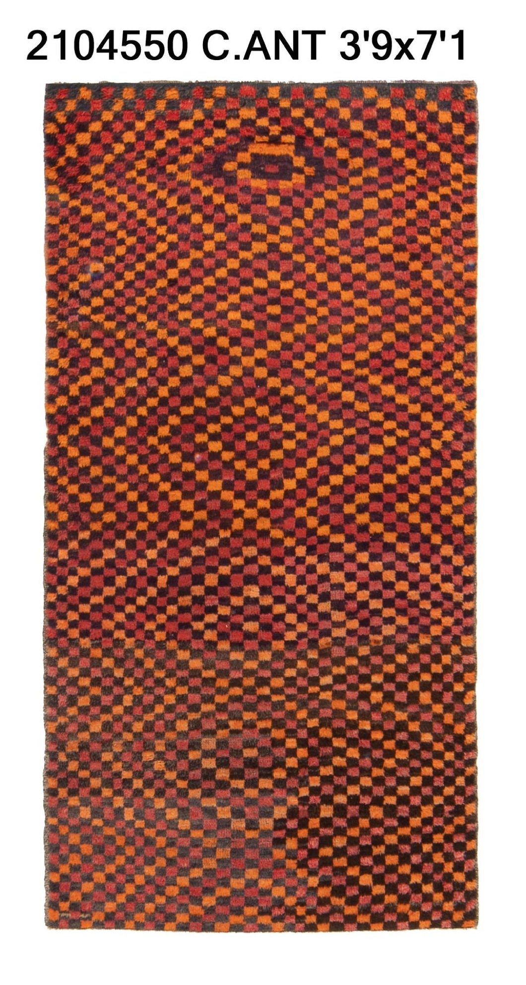 4x7 Old & Vintage Turkish Area Rug
