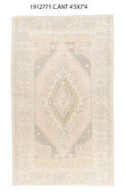 4x7 Old & Vintage Turkish Area Rug