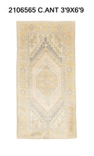 4x7 Old & Vintage Turkish Area Rug