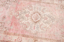 4x7 Old& Vintage Turkish Area Runner Rug
