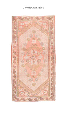 4x7 Old & Vintage Turksih Area Rug
