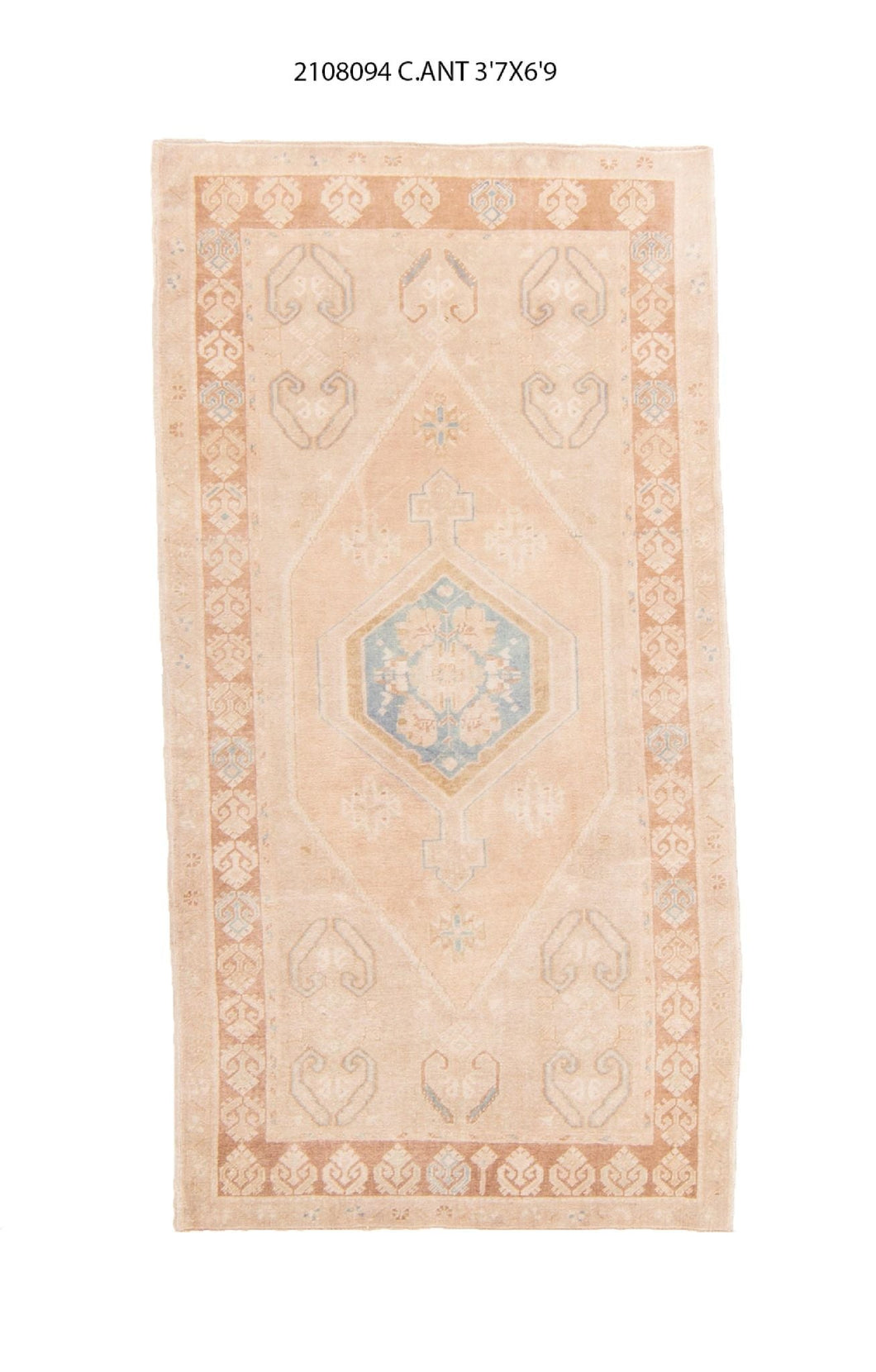 4x7 Old & Vintage Turksih Area Rug