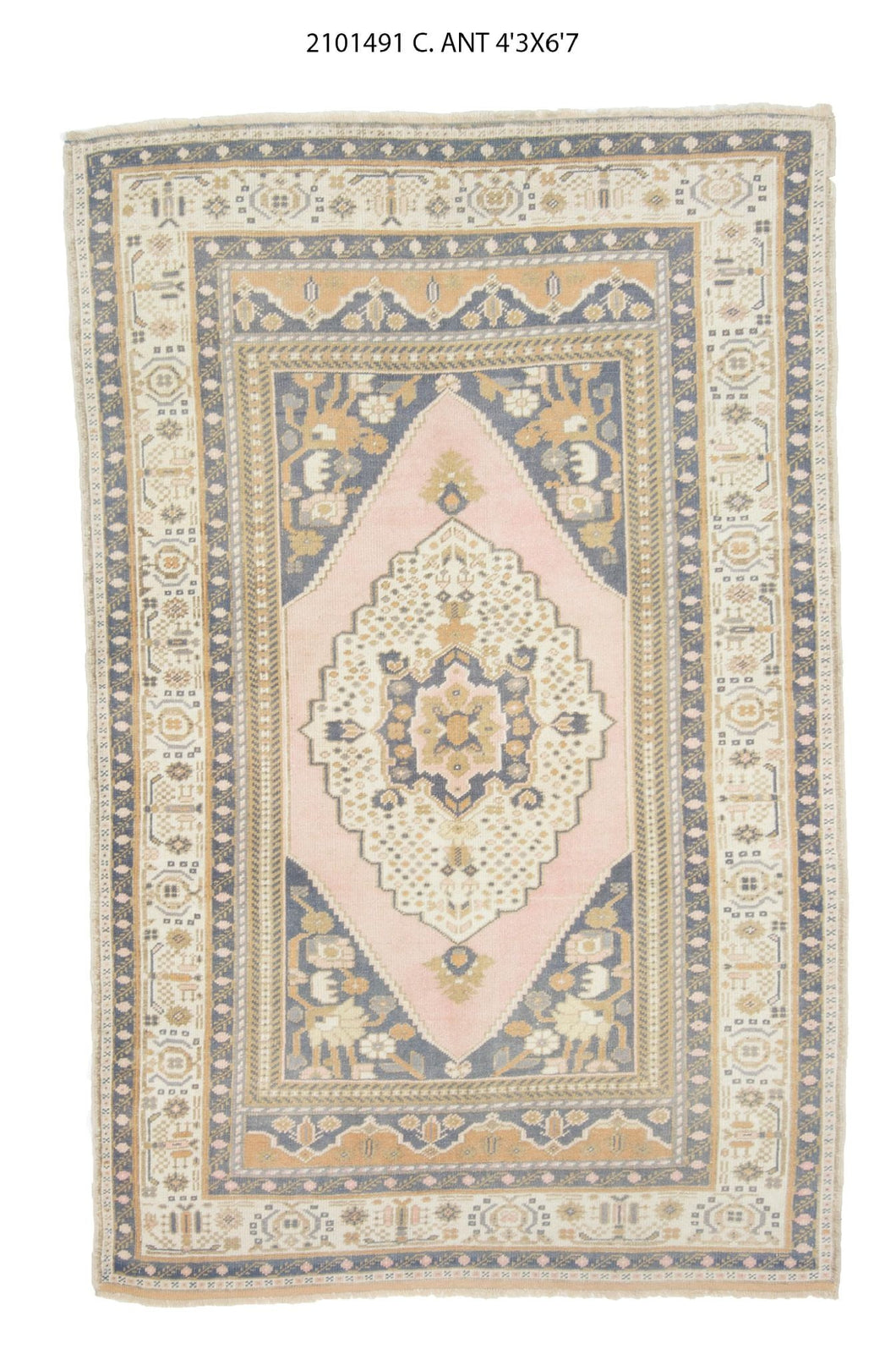 4x7 Turkish Carpet Area Rug