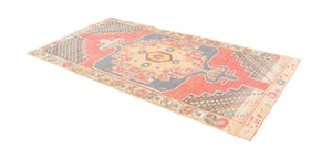 4x8 Old & Vintage Turkish Area Rug