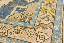 4x8 Old & Vintage Turkish Area Rug