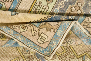 4x8 Old & Vintage Turkish Area Rug