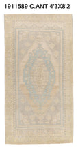 4x8 Old & Vintage Turkish Area Rug