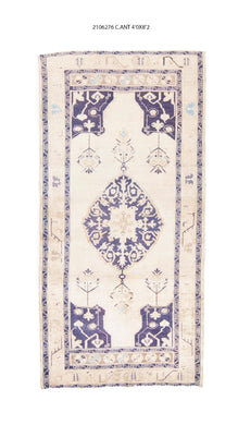 4x8 Old& Vintage Turkish Area Rug