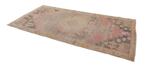 4x8 Old & Vintage Turkish Area Runner Rug