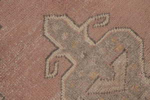 4x8 Old & Vintage Turkish Area Runner Rug