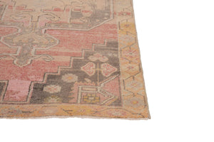 4x8 Old & Vintage Turkish Area Runner Rug