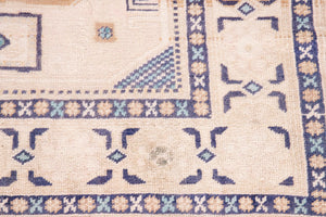 4x8 Old & Vintage Turkish Area Runner Rug