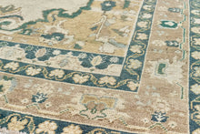 4x9 Colorful Old & Vintage Turkish Area Rug