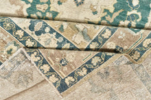 4x9 Colorful Old & Vintage Turkish Area Rug