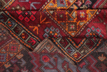5x10 Colorful Old & Vintage Turkish Area Rug