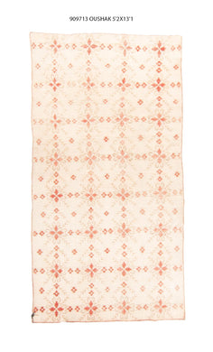 5x10 Colorful Vintage Oushak Area Rug