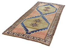 5x11 Colorful Old & Vintage Turkish Area Rug
