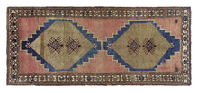 5x11 Colorful Old & Vintage Turkish Area Rug