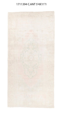 5x11 Old& Vintage Turkish Area Rug