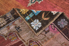 5x11 Red Vintage Turkish Runner Rug