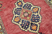 5x12 Colorful Old & Vintage Turkish Area Rug