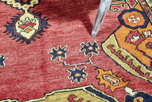 5x12 Colorful Old & Vintage Turkish Area Rug