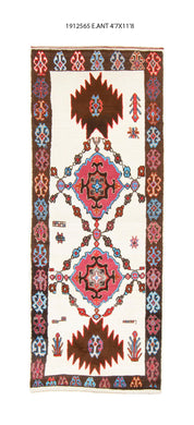 5x12 Old & Vintage Tukish Area Rug