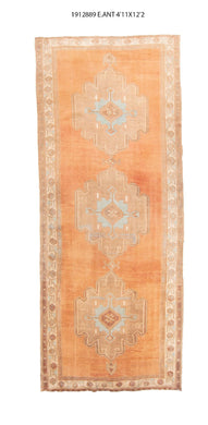 5x12 Old & Vintage Turkish Area Rug