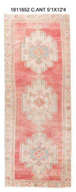 5x12 Old & Vintage Turkish Area Rug
