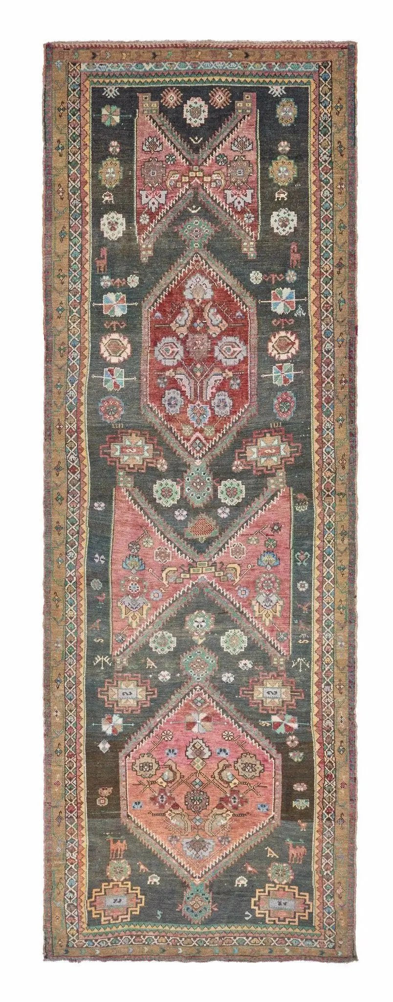 5x14 Old & Vintage Turkish Area Rug