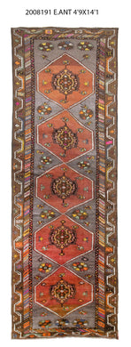 5x14 Old & Vintageturkish Area Rug