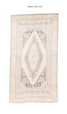 5x6 Old & Vintage Turksih Area Rug