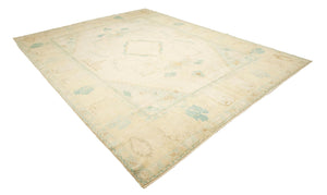 5x7 Colorful Modern Oushak Area Rug