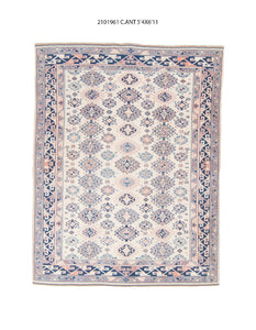 5x7 Old & Vintage Turkish Area Rug