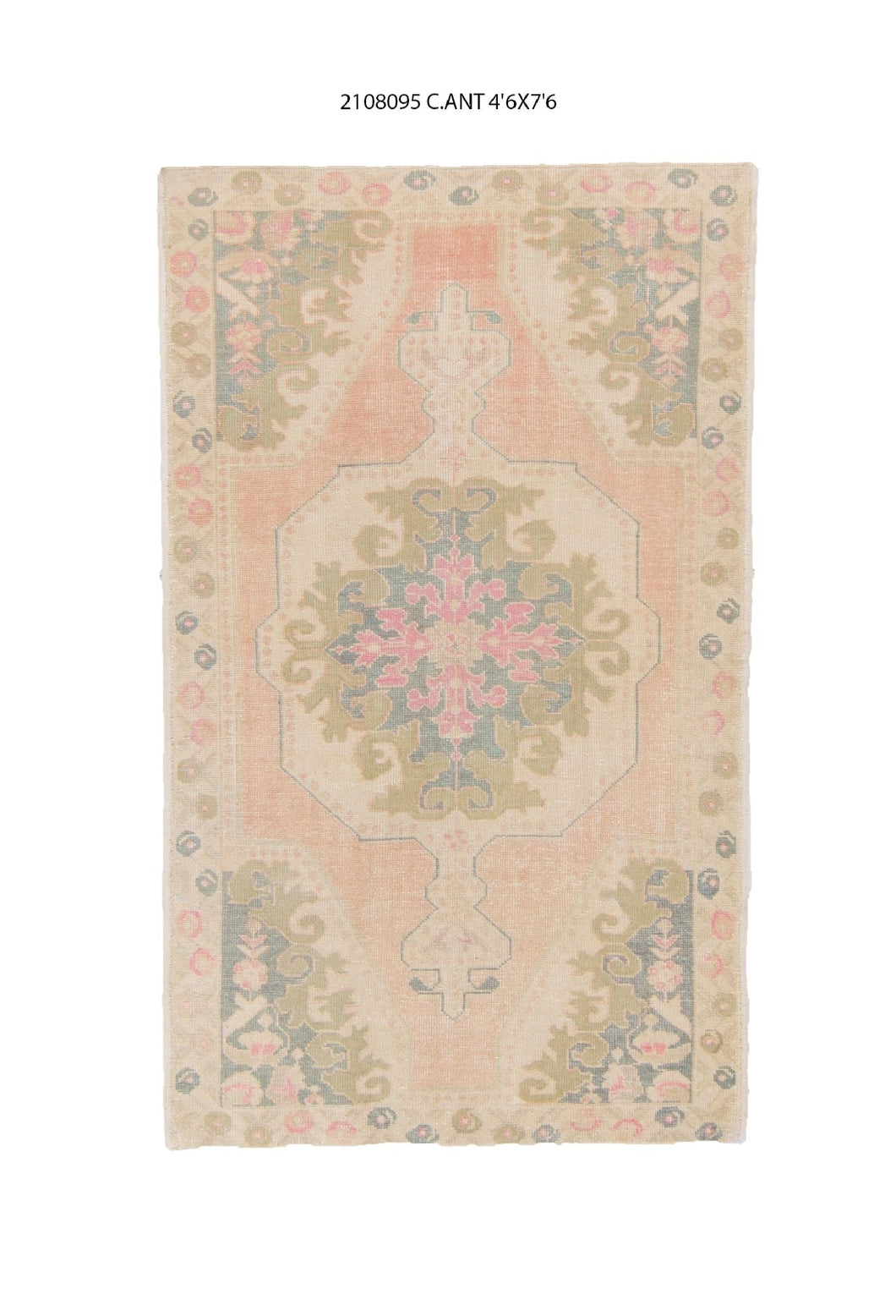 5x8 Old & Vintage Turkish Area Rug