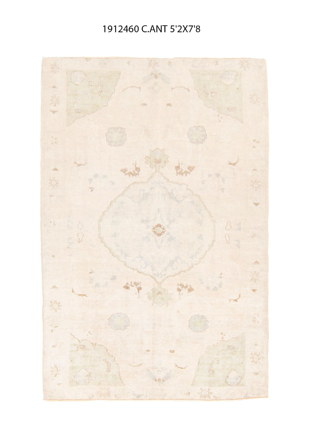 5x8 Old & Vintage Turkish Area Rug