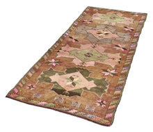 5x8 Colorful Old & Vintage Turkish Area Rug