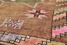 5x8 Colorful Old & Vintage Turkish Area Rug