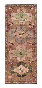 5x8 Colorful Old & Vintage Turkish Area Rug