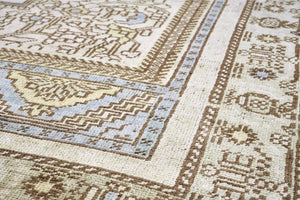 5x9 Colorful Old & Vintage Turkish Area Rug