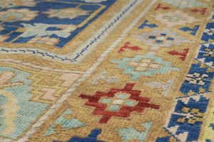 5x9 Colorful Old & Vintage Turkish Area Rug