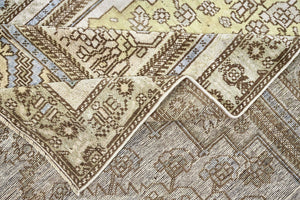 5x9 Colorful Old & Vintage Turkish Area Rug