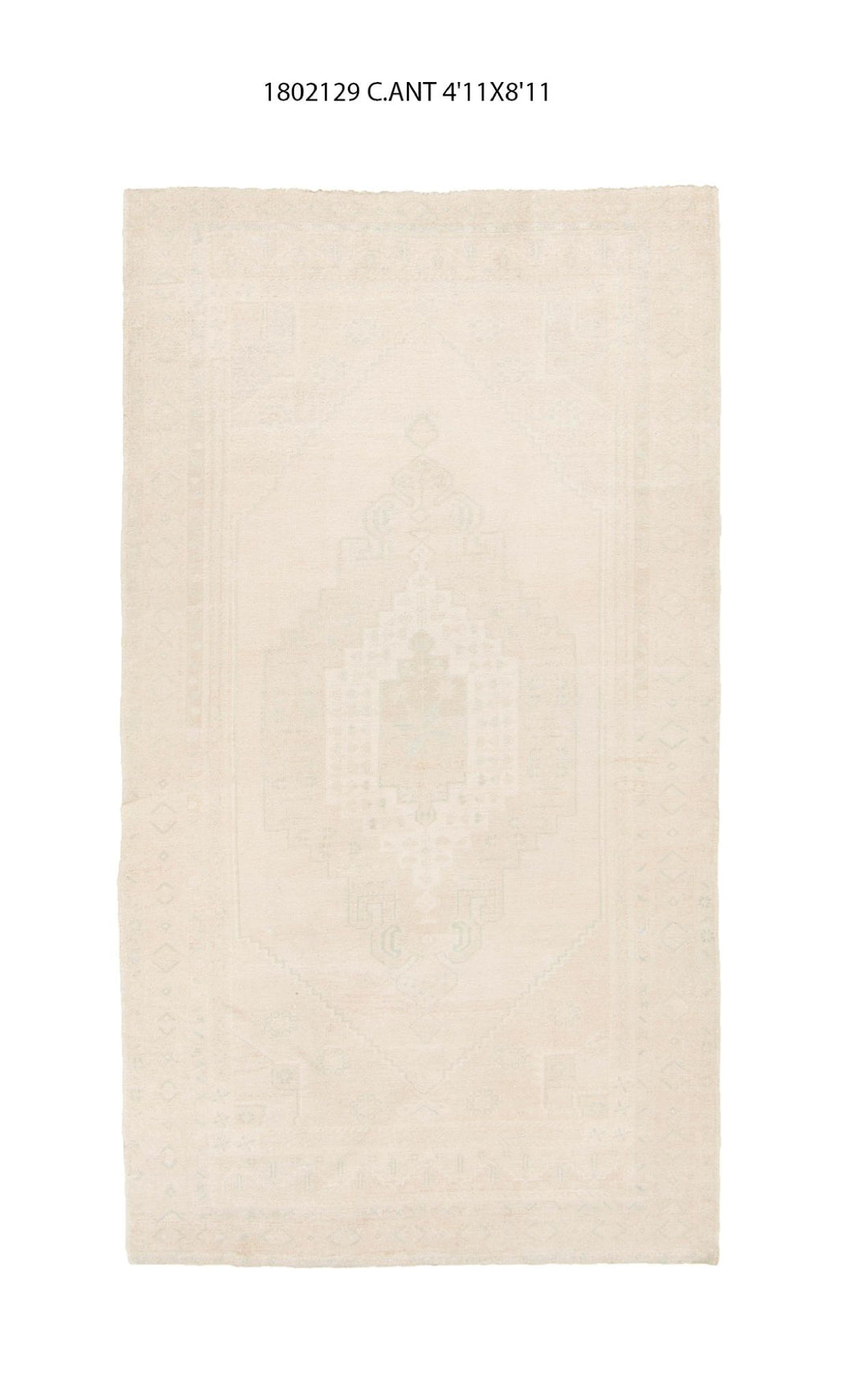 5x9 Old & Vintage Turkish Are Rug
