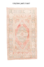 5x9 Old & Vintage Turkish Area Rug