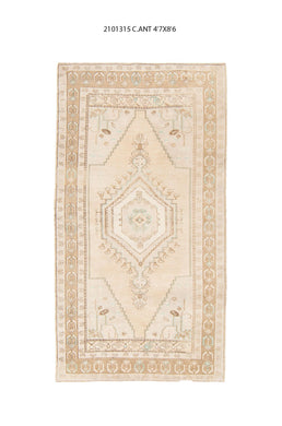 5x9 Old & Vintage Turkish Area Rug
