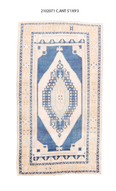 5x9 Old & Vintage Turksih Area Rug